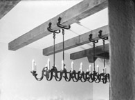 Deckenleuchter für eine Kantine ca.1935 (Entwufszeichnung im Besitz der KulturFeuerStiftung)