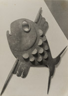 Geländer am Maschsee Hannover , Detail ca. 1932